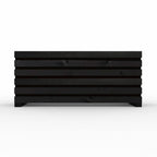 The Sussex Planter Outdoor Wooden Raised Bed Black