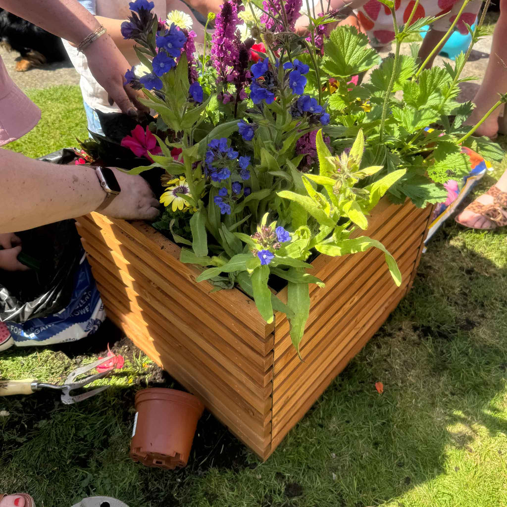 The Square Sussex Planter Tan