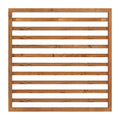 Sussex planter trellis panel, tan timber, hand-built in Kent