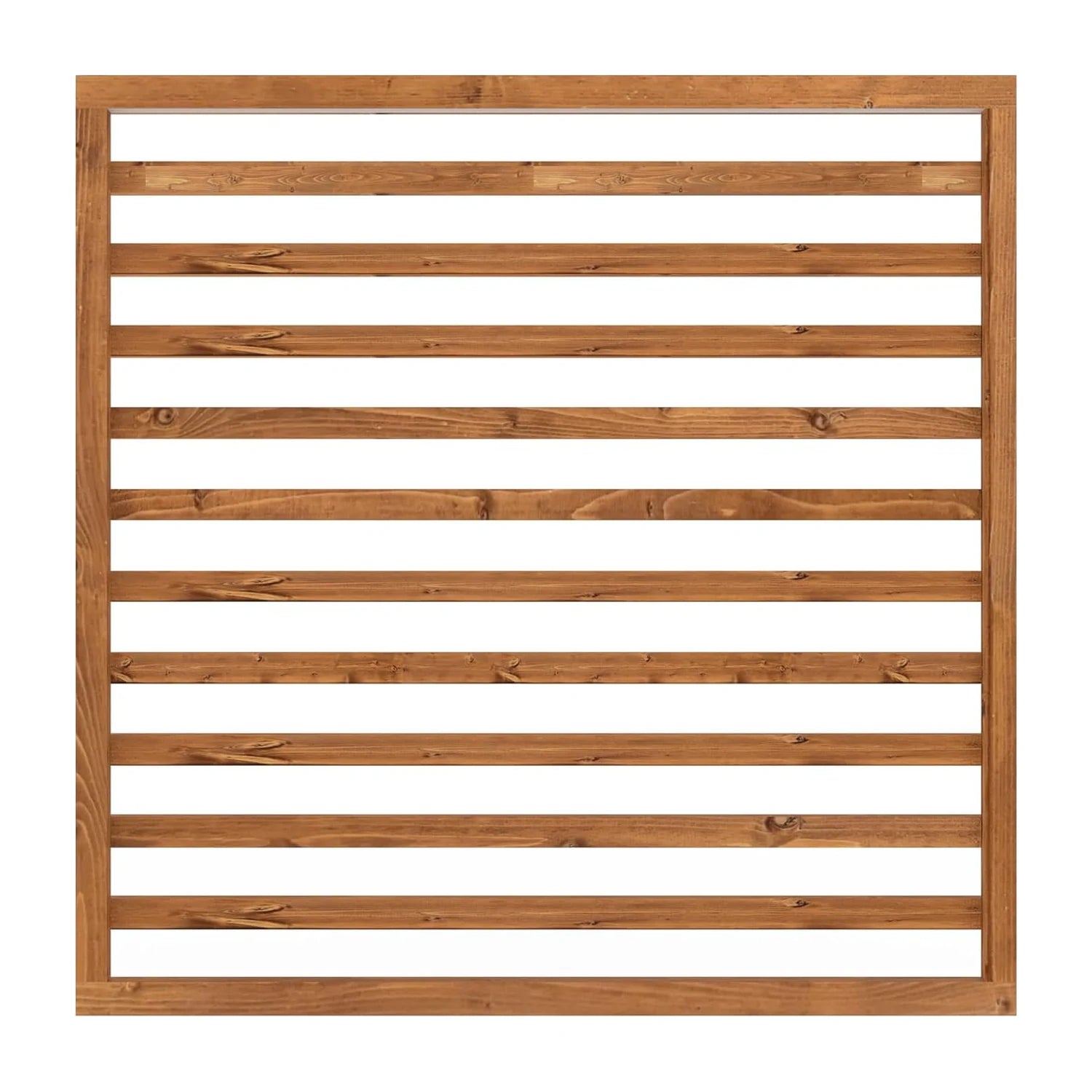 Sussex planter trellis panel, tan timber, hand-built in Kent